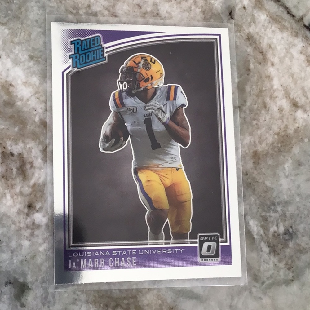 RATED ROOKIE jamarr chase in college